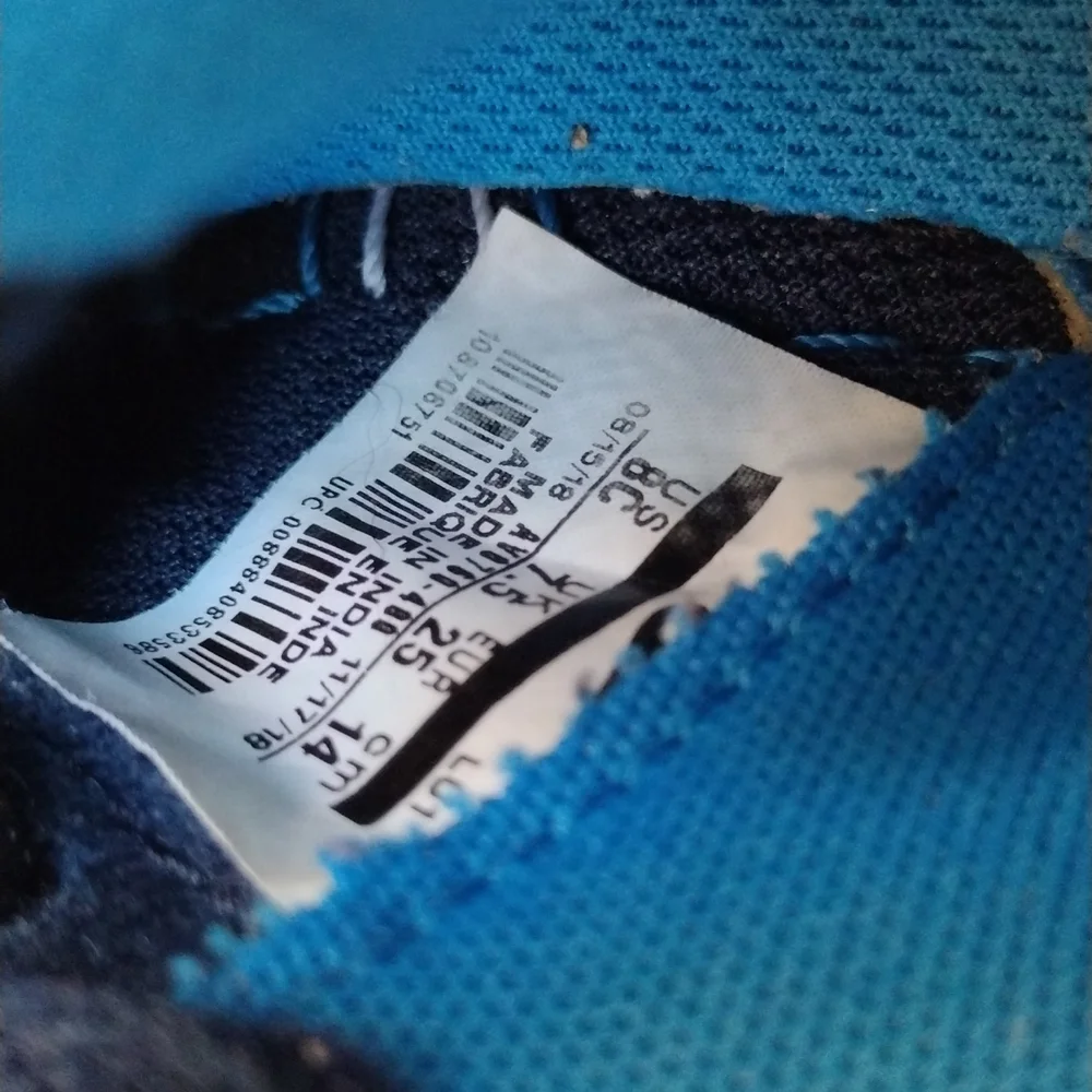 Nike Air Force one baby sneakers,8 C.